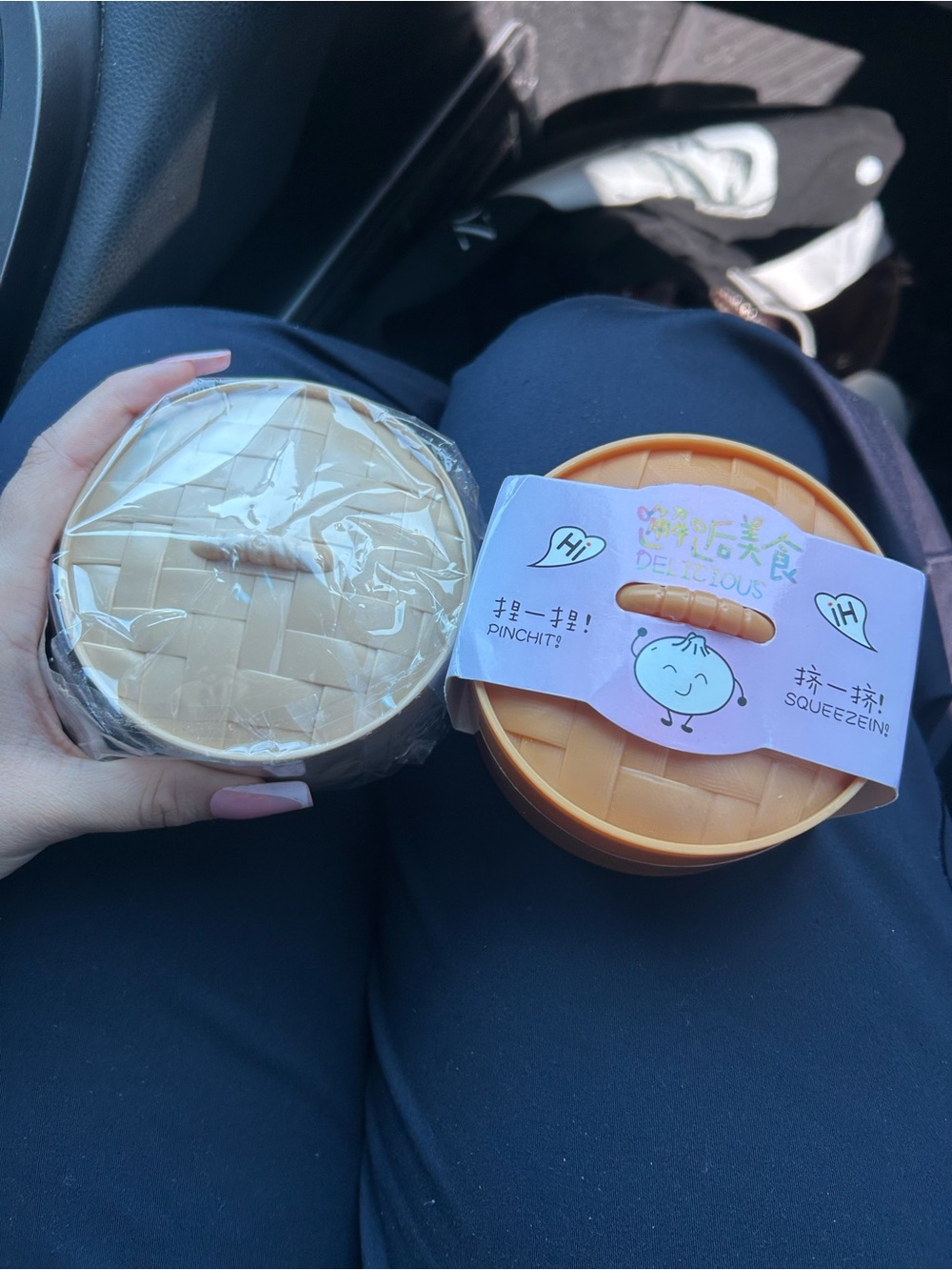 Two dumpling squishy set